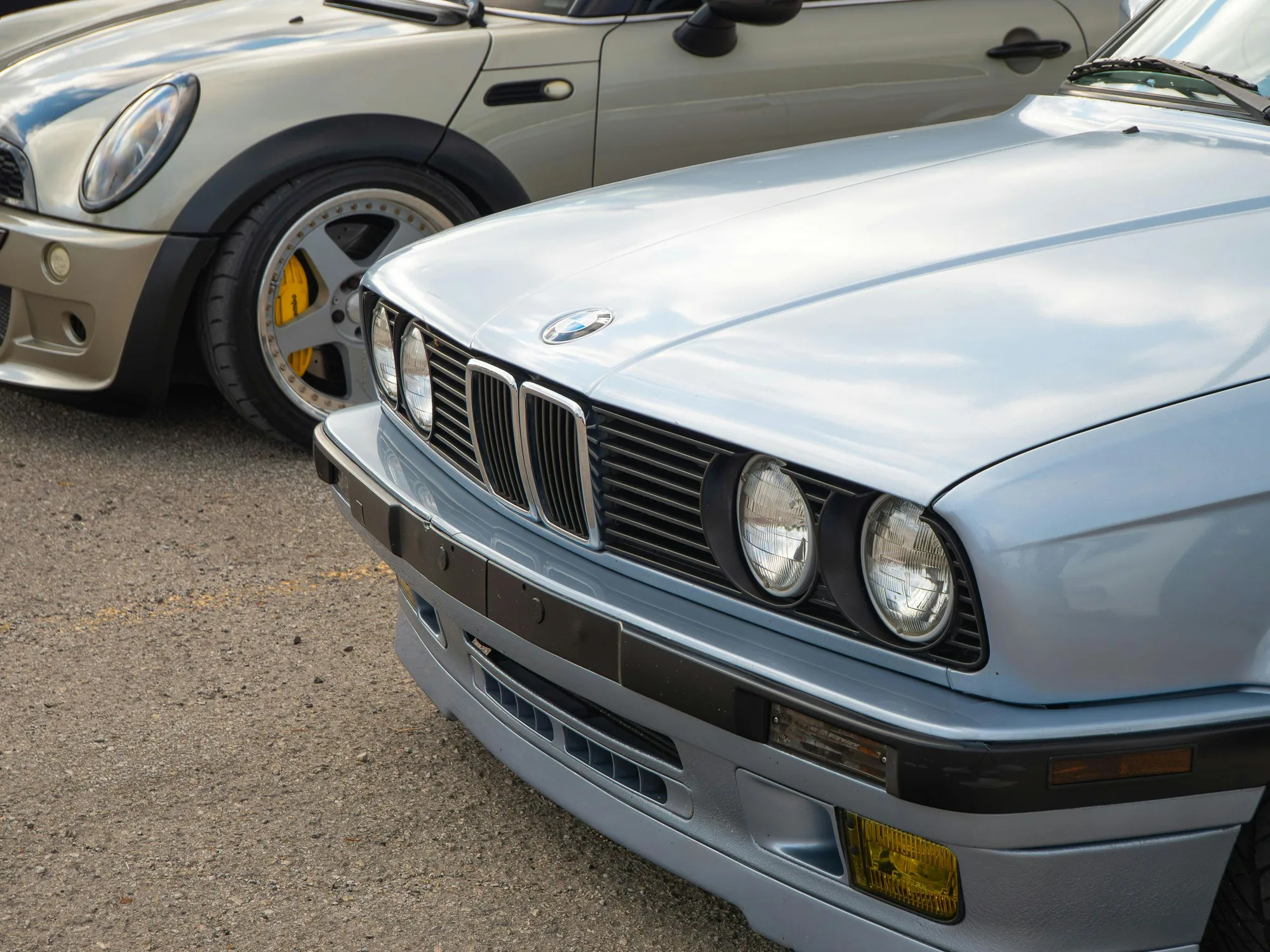 BMW and Mini Cooper at LA Auto